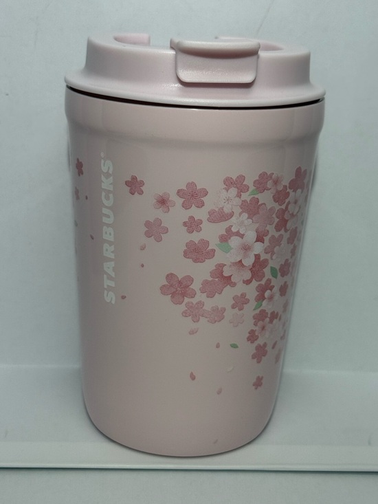 Starbucks 2026 Cherry Blossom Pink Stainless Steel Travel Tumbler 12oz – New - Picture 2 of 6